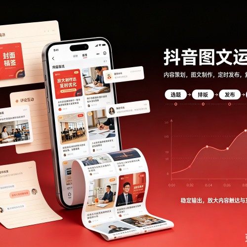 江岸抖音图文代运营服务